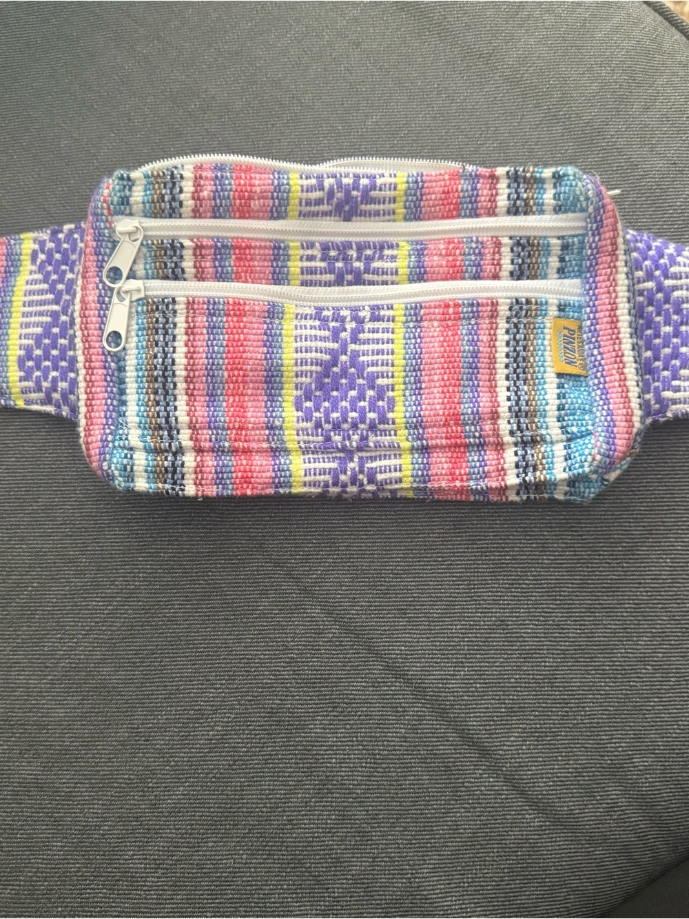 Pinzon Woven Fanny Pack - Multi Colour